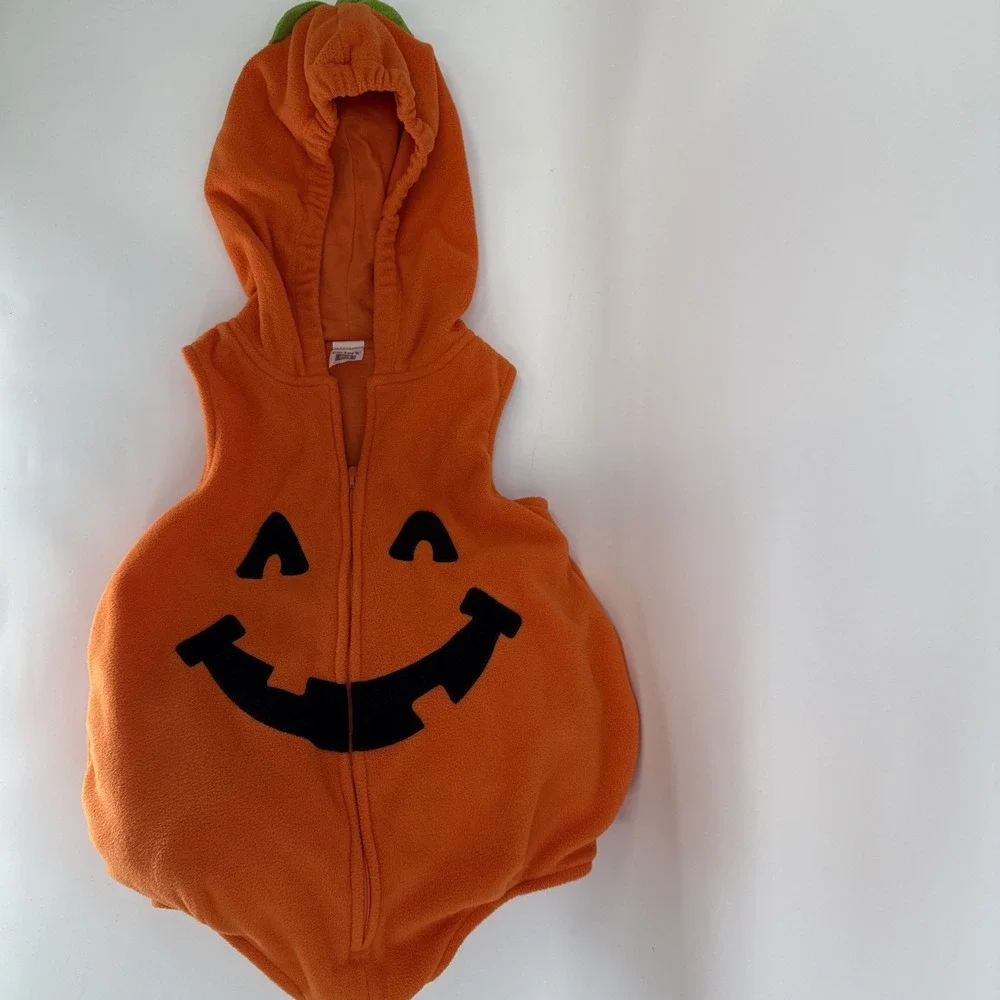 Carter's Jack O‎ Lantern Costume Baby 24 Months Halloween Pumpkin - Picture 3 of 4